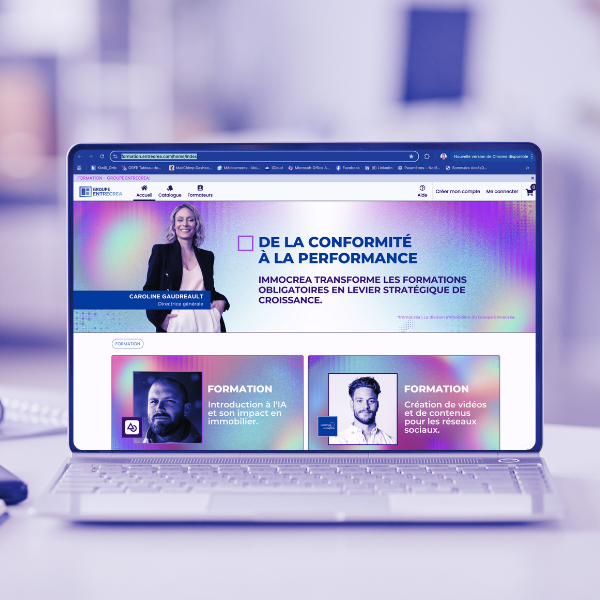 Plateforme de formation Immocrea